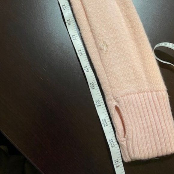 Pink Lululemon Merino Wool Sweater Size 12 - Picture 9 of 10